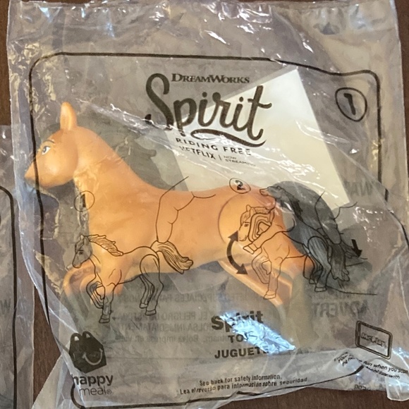 3 Toy Horses, Spirit Riding Free Happy Meal Toys, McDonald's, NWT - Picture 6 of 6
